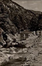 RPPC Valey Cernel Baile Herculane Romania vintage postcard a717