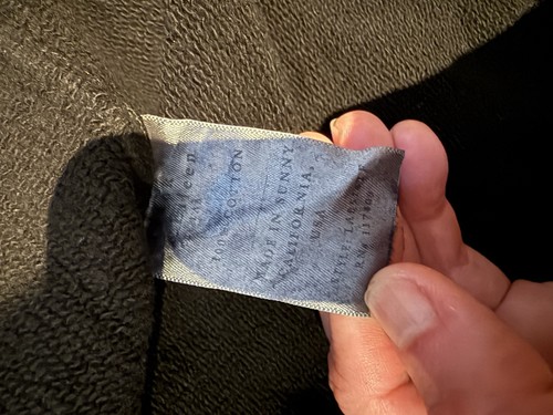 Frank & Eileen Anna Langarm schwarz Triple Fleece Capelet Medium - Neu ohne Etikett - Bild 11 von 11