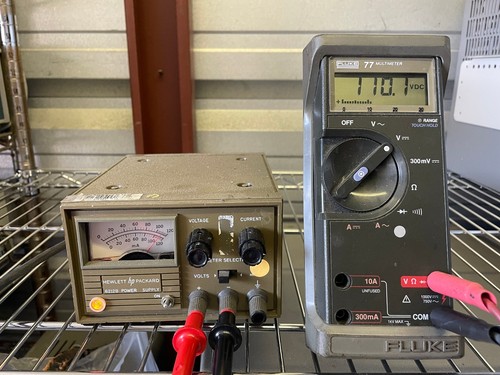 Hewlett Packard HP 6212B Bench Power Supply Rated At 100 VDC, 0.1 AMPS Working - 第 3/9 張圖片