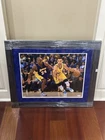 Stephen Curry Signed Autographed vs Kobe Bryant 16x20 Photo Framed 5 Star COA *3