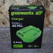 Greenworks UltraPower 60V 3 Amp Charger