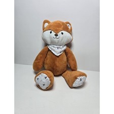 Baby Bass Pro Shops 2022 Stuffed Fox Plush Lovey With Bandana Embroidered Eyes
