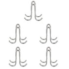 5pcs Edelstahl Haken Badezimmer Haken Hakenschrank Wandhaken Home Supply