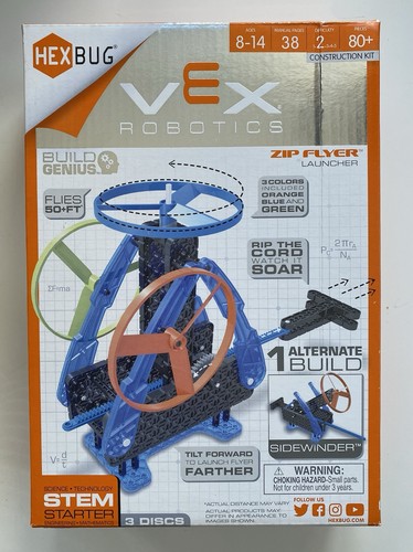 Hex Bug VEX Robotics Zip Flyer Launcher - fliegt 50+ Fuß! MINT Wissenschaft NEU - Bild 1 von 5