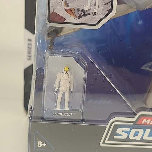 Star Wars Jazwares Micro Galaxy Squadron The Clone Wars Clone Wars Clone Pilot  - Foto 2 di 9