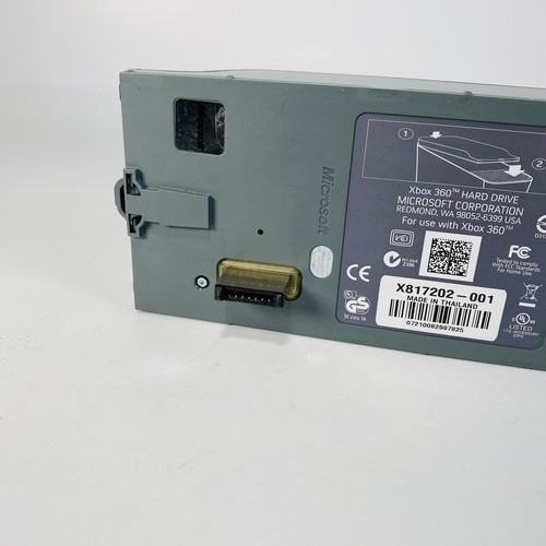 Disco duro HDD X817202-001 almacenamiento externo Microsoft Xbox 360 OEM - FUNCIONA - Imagen 9 de 13