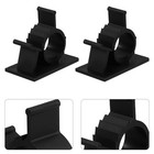  100 Pcs Fermacavi Adesivi Clip Per Da Parete Fascette in Plastica