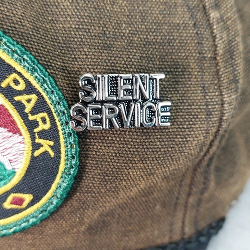 Gorra de Colección Parque Nacional Glaciar Gorra Correa de Cuero Trasera MT Parche de Cabra + PINS - Imagen 14 de 23