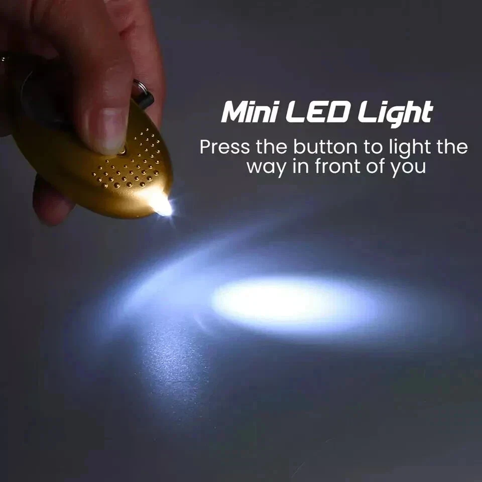 2 x Safety Security Alarm Panic Rape Attack 140db Keyring Personal safety Alarm - Image 4 of 4