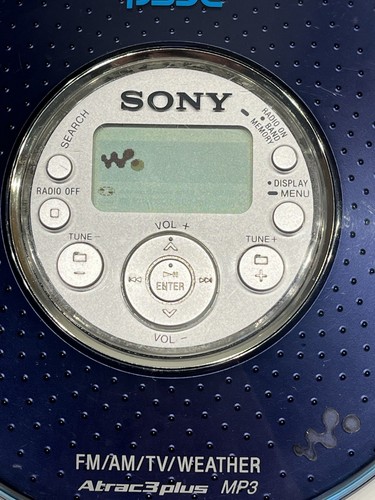 Sony PSYC D-NF420 Atrac3Plus CD MP3 Walkman AM FM TV Weather Radio Tested Works - Picture 20 of 20
