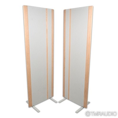 Magna sango 6枚x 3種類 Magnepan MG 3.7i Planar Magnetic Speakers; White / Ash Wood Pair