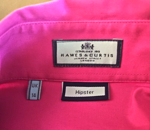 Blusa clásica manga larga Hawes & Curtis "Hipster" talla UK 14 - Imagen 3 de 6