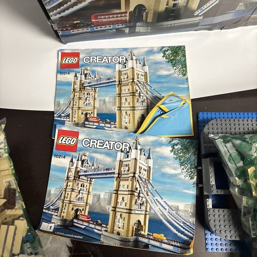 LEGO Creator Tower Bridge London (10214) mit 2 Anleitungen & Karton wie besehen 9 Pfund - Bild 7 von 9