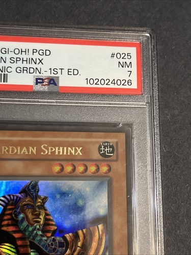 Guardian Sphinx PGD 1st Ed Ultra Rare #025 Yugioh 2003 - Picture 3 of 11