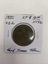 1835 Hard Times Token
