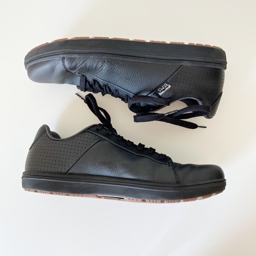 Lems Kourt Grip Leather Shoes Mens 11.5 Midnight Black Comfort Outdoor - Bild 6 von 11