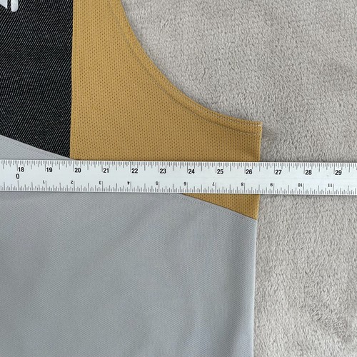 Nike Air Jordan Maglia Uomo 2XL Grigio ColorBlock Competizione Senza Maniche Nuova senza etichette - Foto 5 di 8