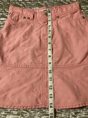 Cherokee brand 7/8 M little girls Vtg pink skirt small stain - Picture 5 of 6