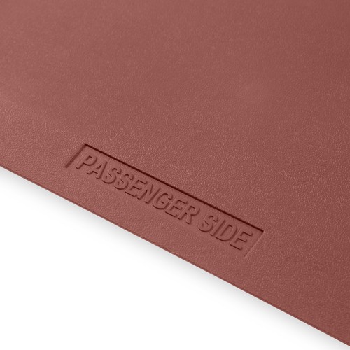 Holley Classic Trucks 1988-1998 OBS Silverado Sierra Rubber Floor Mats - Maroon - Picture 6 of 8