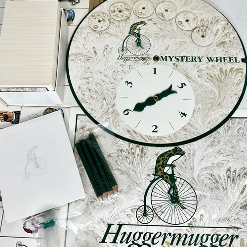 Huggermugger Mystery Word Board Game Family Vintage 1989 Missing 1 Minute Timer - Picture 2 of 11