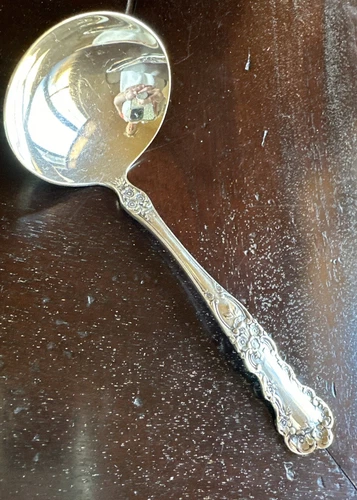 Gorham Buttercup Sterling Silver Gravy Ladle Serving Piece