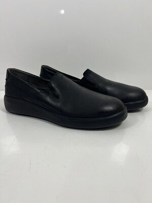 Red Wing Shoes Black Leather Slip-On Work Loafers Men main image 4