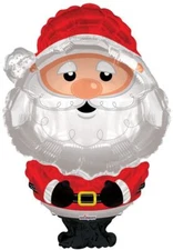 Christmas Santa Foil Balloon Helium Air Christmas 36"  91cm Jumbo 2 Sided Large