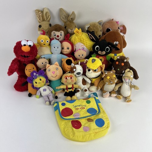 CBeebies Plüschtiere Kuscheltiere x24 - Peter Rabbit, Gruffalo, Bing, Mr. Tumble, Peppa