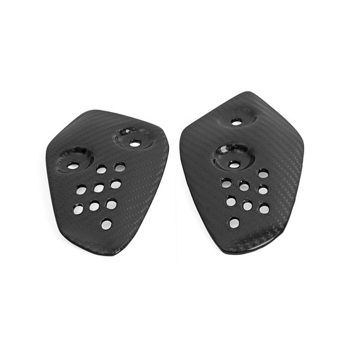 For Yamaha FZ-07 MT-07 MT07 2013-2018 Heel Guards Plates Foot Peg Carbon Fiber - Picture 3 of 8
