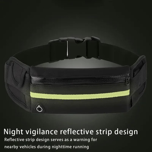 Bolsa para correr bolsa para vientre fitness deporte correr impermeable funda para móvil bolsa para cinturón - Imagen 6 de 11