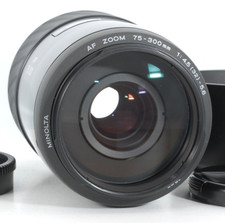 Minolta AF Zoom 75-300mm f/4.5-5.6 For Minolta Sony A Near Mint from JAPAN 867