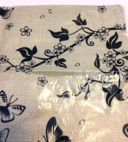 Butterfly and Floral Pattern  17”x 17” Pillow Throw  Cover Case Cushion - Picture 5 of 7