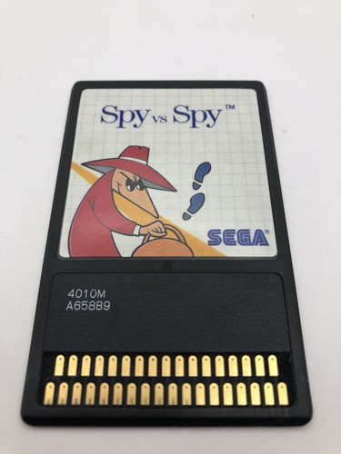 Spy Vs Spy Sega Master System Rare U.S Variant W/Manual 8 Bit Retro 1988 #1051 - Picture 5 of 14