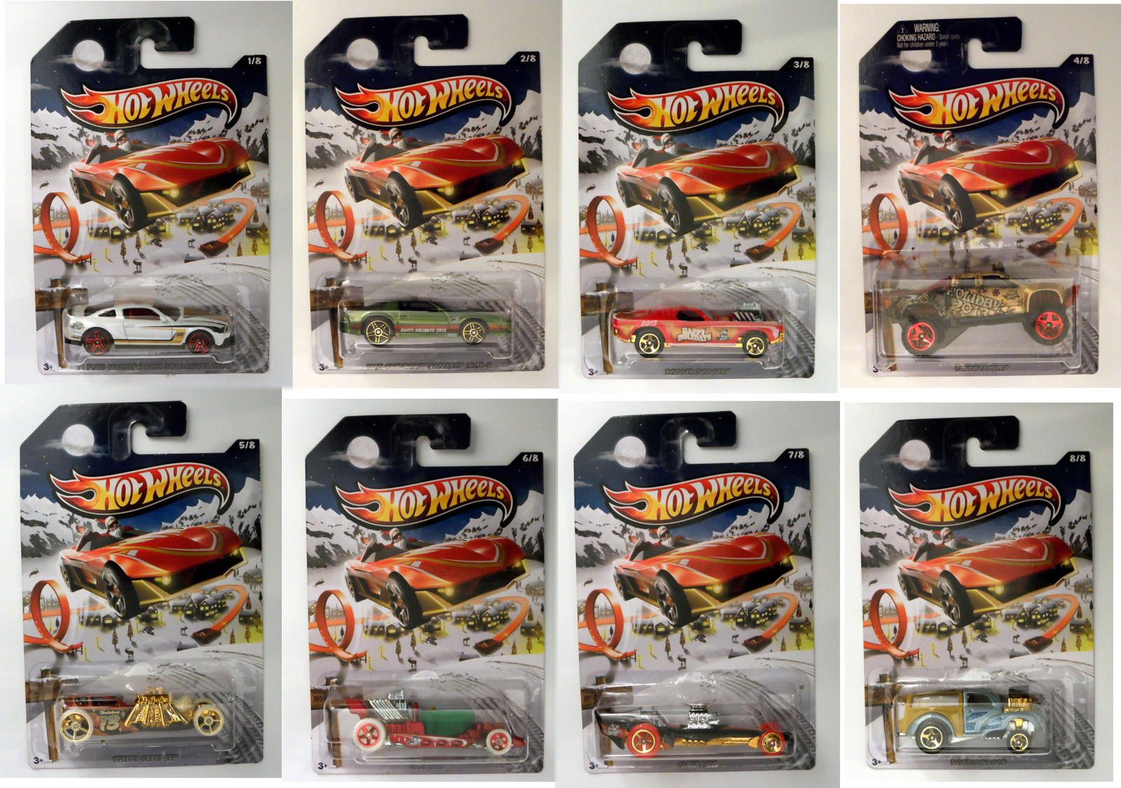 NYA varm varmELES HOIDAY varm RODS 2013 KOMPLETTE SET AV 8 MORRIS WAGON RODER DODGER NYA varm varmELES HOIDAY varm RODS 2013 KOMPLETTE SET AV 8 MORRIS WAGON RODER DODGER