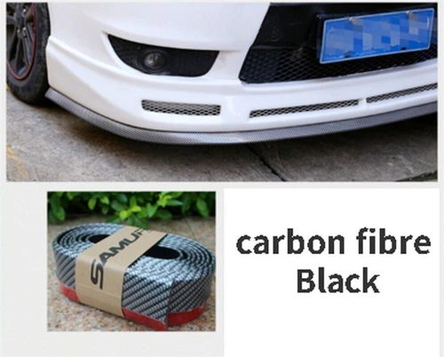 Tira protectora de goma universal para parachoques delantero de coche - Imagen 30 de 37