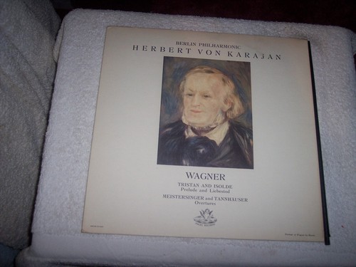 LP--WAGNER: BERLIN PHILHARMONIC..HERBERT VON KARAJAN  *MINT VINYL*   #827 - Picture 1 of 8