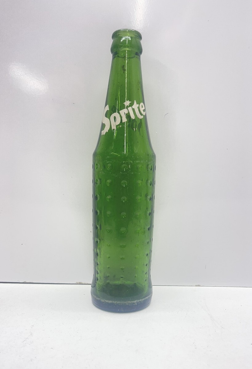 Vintage Sprite Coca Cola Company 10oz Glass Bottle Smokey Mountain