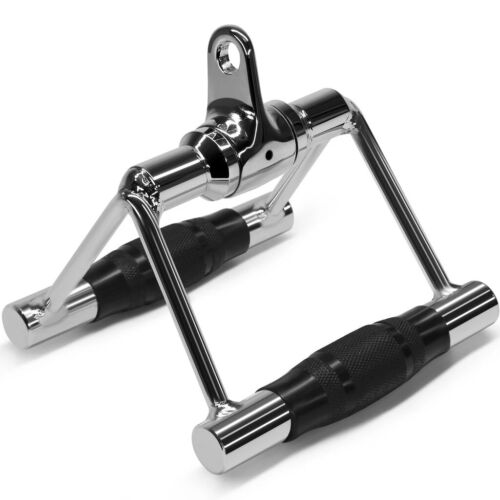 Home Gym Attachments Tricep Rope Lat Bar PressDown Cable Machine Curl Pulldown - Picture 10 of 50