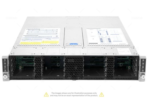 Intel H2216XXKR2 4x HNS2600KPR 8x Xeon E5-2640 V4 192 GB RAM Rails - Picture 2 of 10