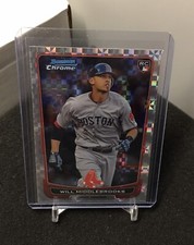 Will Middlebrooks X-Fractor Rookie 2012 Bowman Chrome 189 Red Sox RC refractor
