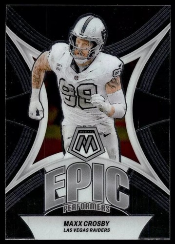 2024 Panini Mosaic Maxx Crosby #EP-MC Epic Performers - Picture 1 of 2