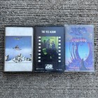 Yes 3 Cassette Lot: Union, The Yes Album, Yesshows