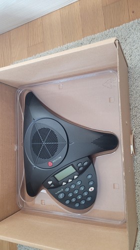 Polycom SoundStation2 Analoges Konferenztelefon - Schwarz - Bild 1 von 6