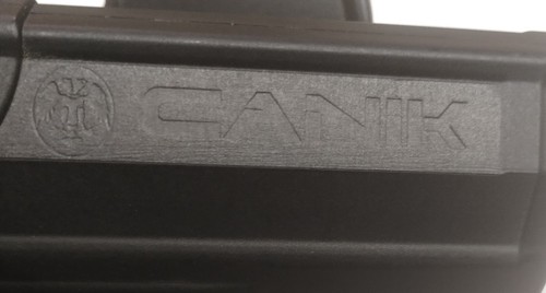 Previously Owned CANIK OWB Quick Release 9mm Pistol Holster w/Paddle::Hardshell - Picture 4 of 4