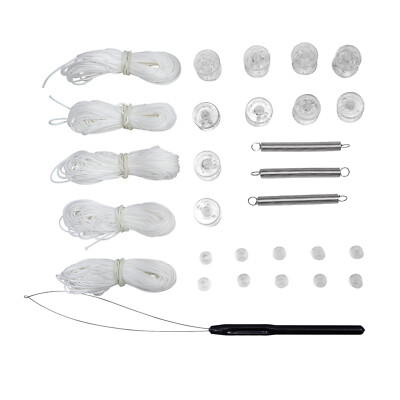#ad RV Window Shade Restringing Kit for RV Day Night Pleated Shade White $14.90