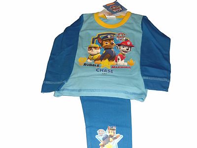 Paw Patrol Jungen Pyjama (Trümmer, Marshall & Jagd)