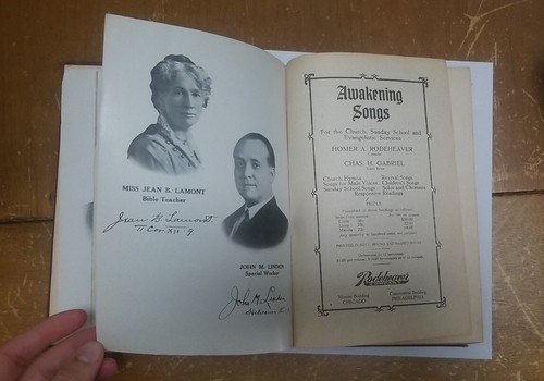 PHOTOS AND SIGNATURES Vintage Awakening Songs Special Tabernacle Edition VTG - Imagen 4 de 7