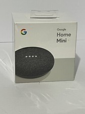 Google Home Mini Smart Assistant - Charcoal (GA00216-US-2018) New Sealed