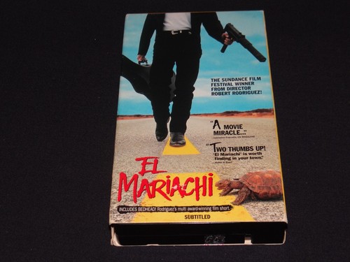 El Mariachi - Carlos Gallardo, Consuelo Gómez by Robert Rodriguez, VHS - Picture 3 of 3