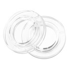 2 Sets Patio Umbrella Hole Ring Caps Table Plug with Suite Thicken